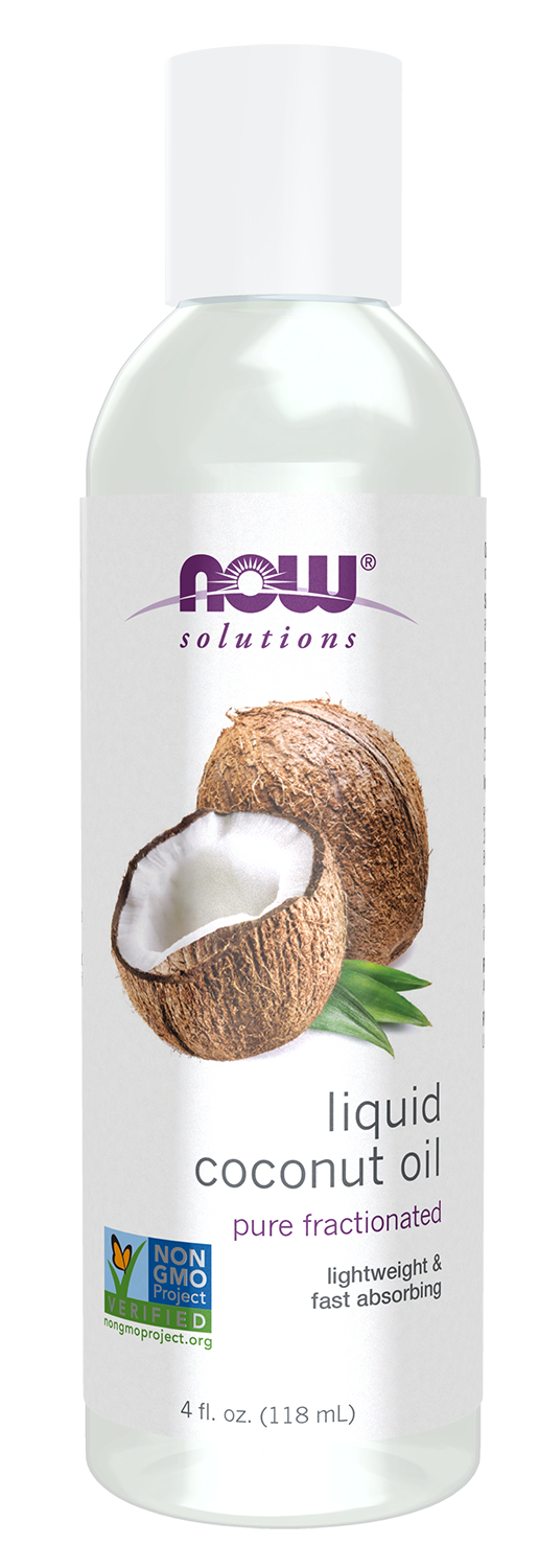 NOW Foods Liquid Coconut Oil - 4 fl. oz.