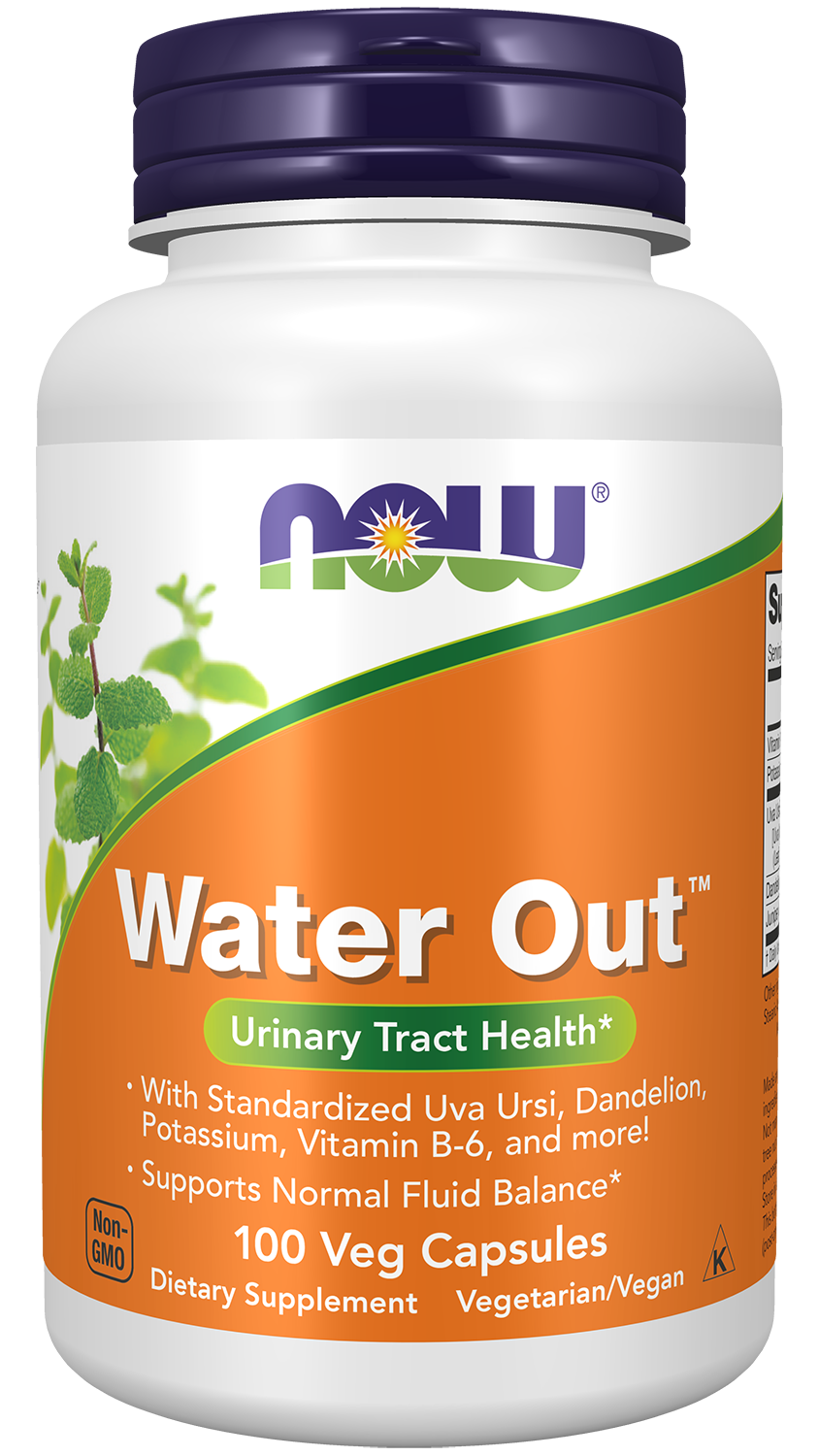 NOW Foods Water Out - 100 Veg Capsules