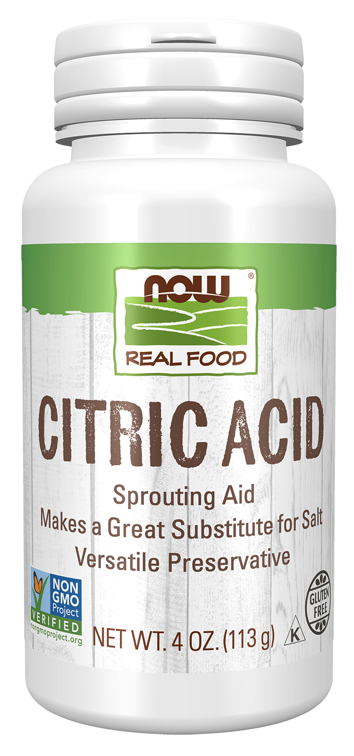 NOW Foods Citric Acid - 4 oz.