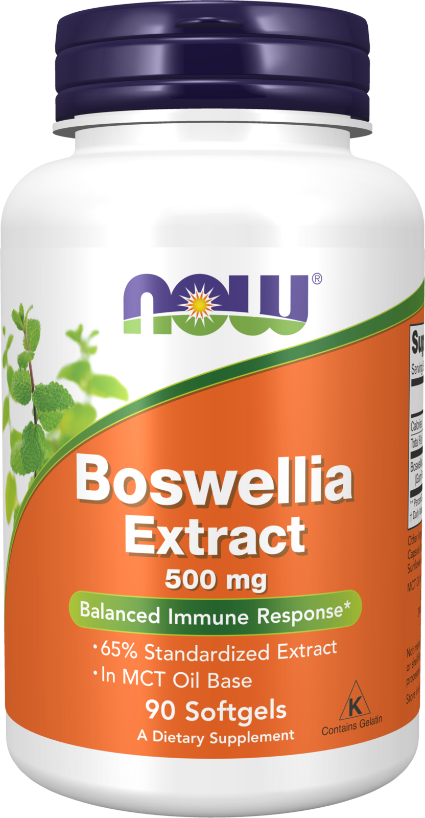 NOW Foods Boswellia Extract 500 mg - 90 Softgels