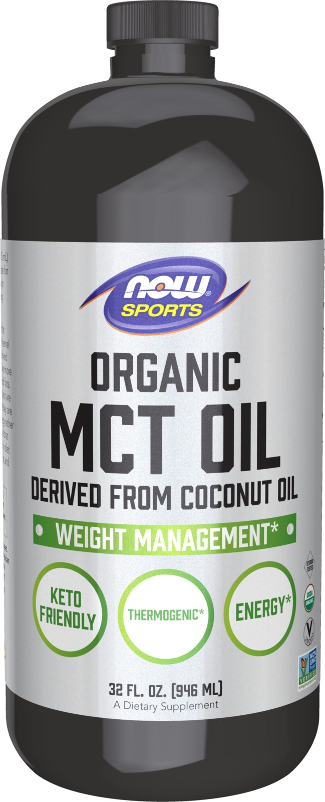 NOW Foods MCT Oil, Organic - 32 fl. oz.