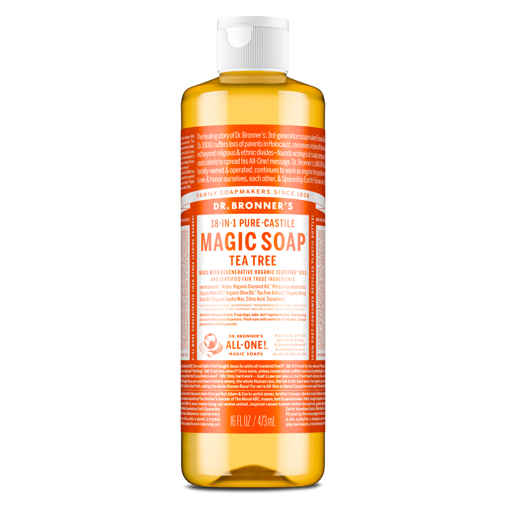 Dr Bronners Magic Soaps Soap Liq Castile Tea Tree