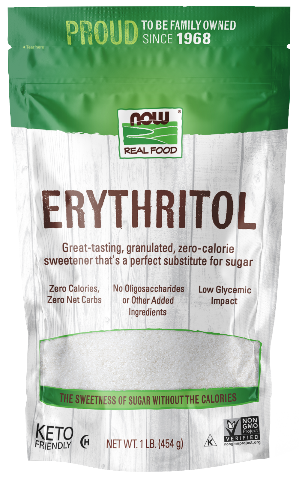 NOW Foods Erythritol - 1 lb.