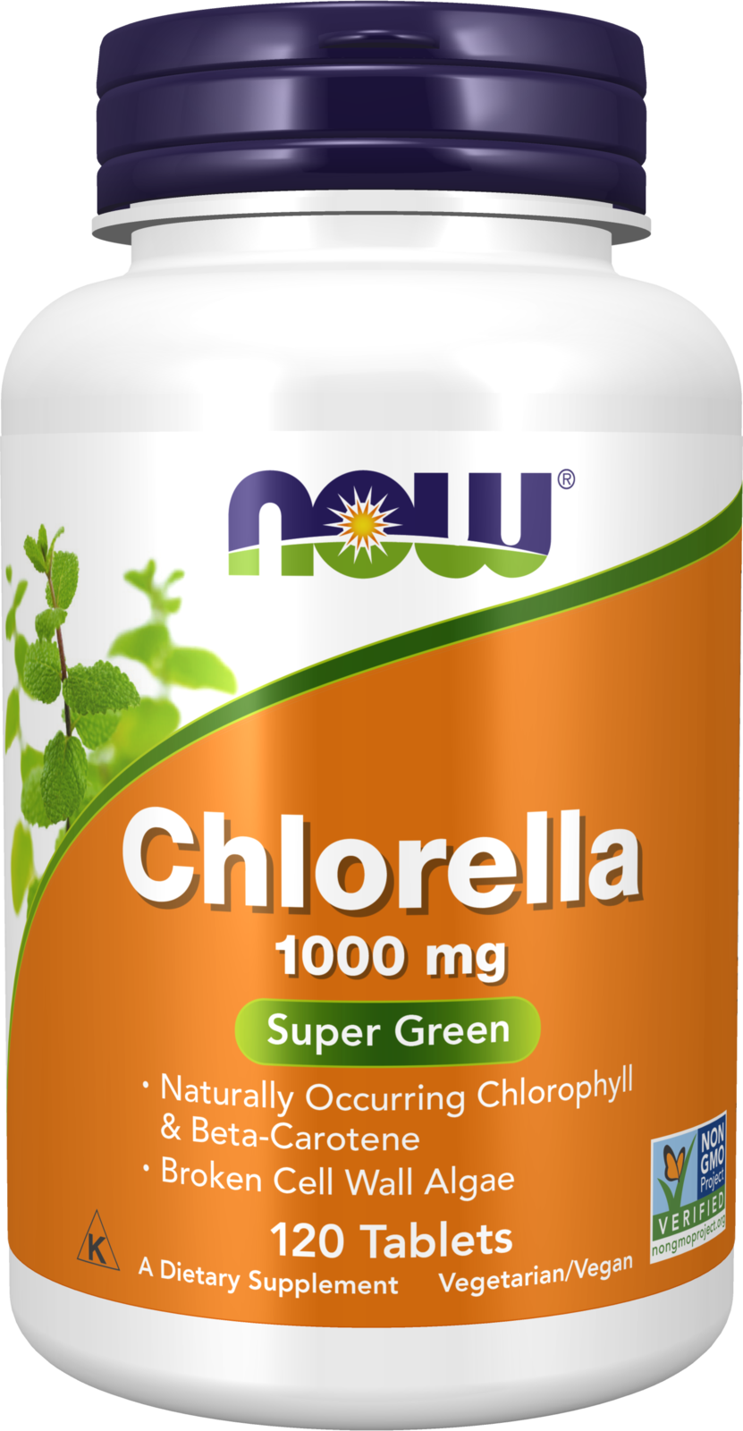 NOW Foods Chlorella 1000 mg - 120 Tablets