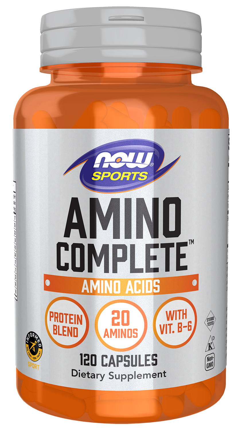 NOW Foods Amino Complete - 120 Veg Capsules