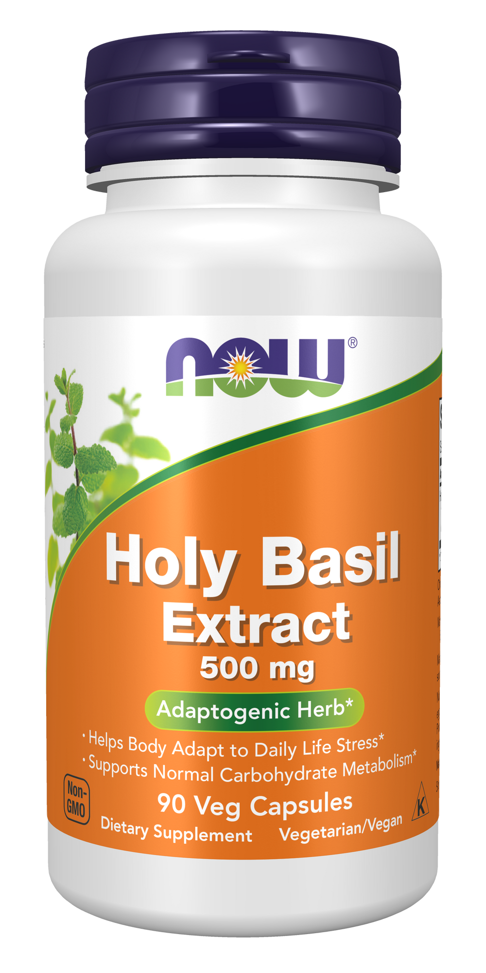 NOW Foods Holy Basil Extract 500 mg - 90 Veg Capsules