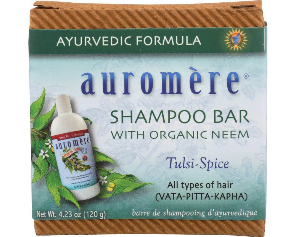 Auromere Ayurvedic Shampoo Bar 4.23 oz