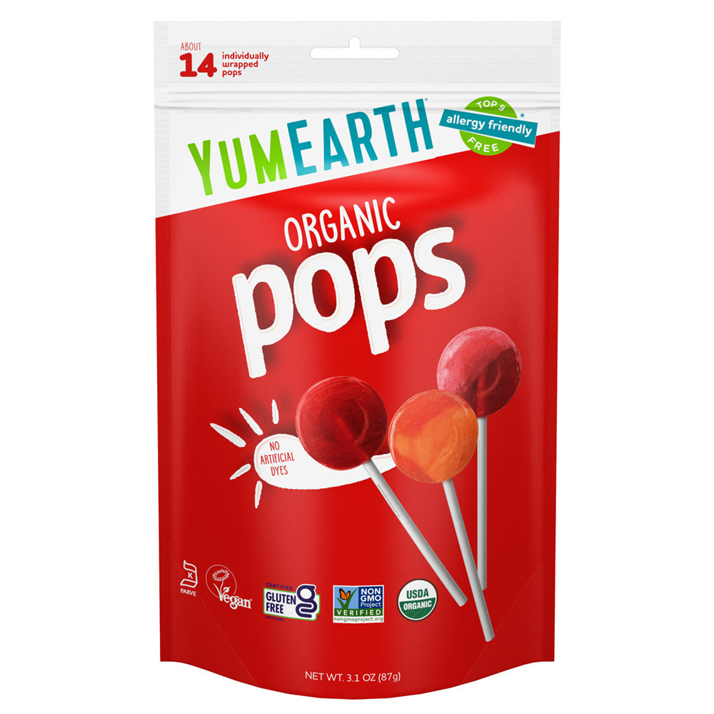 YumEarth Organic Assorted Lollipops 14 ct bag