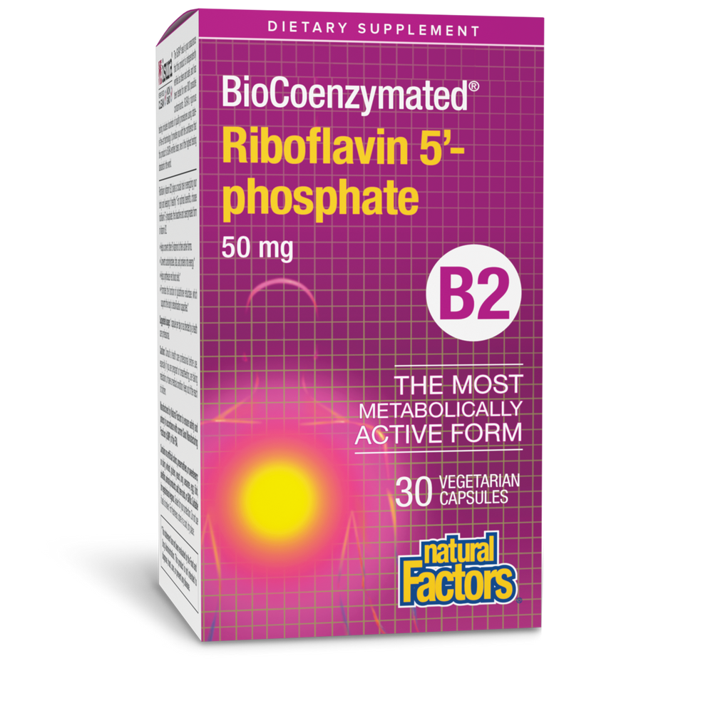 Biocoenzymated Riboflavin 5 Phosphate 50mg