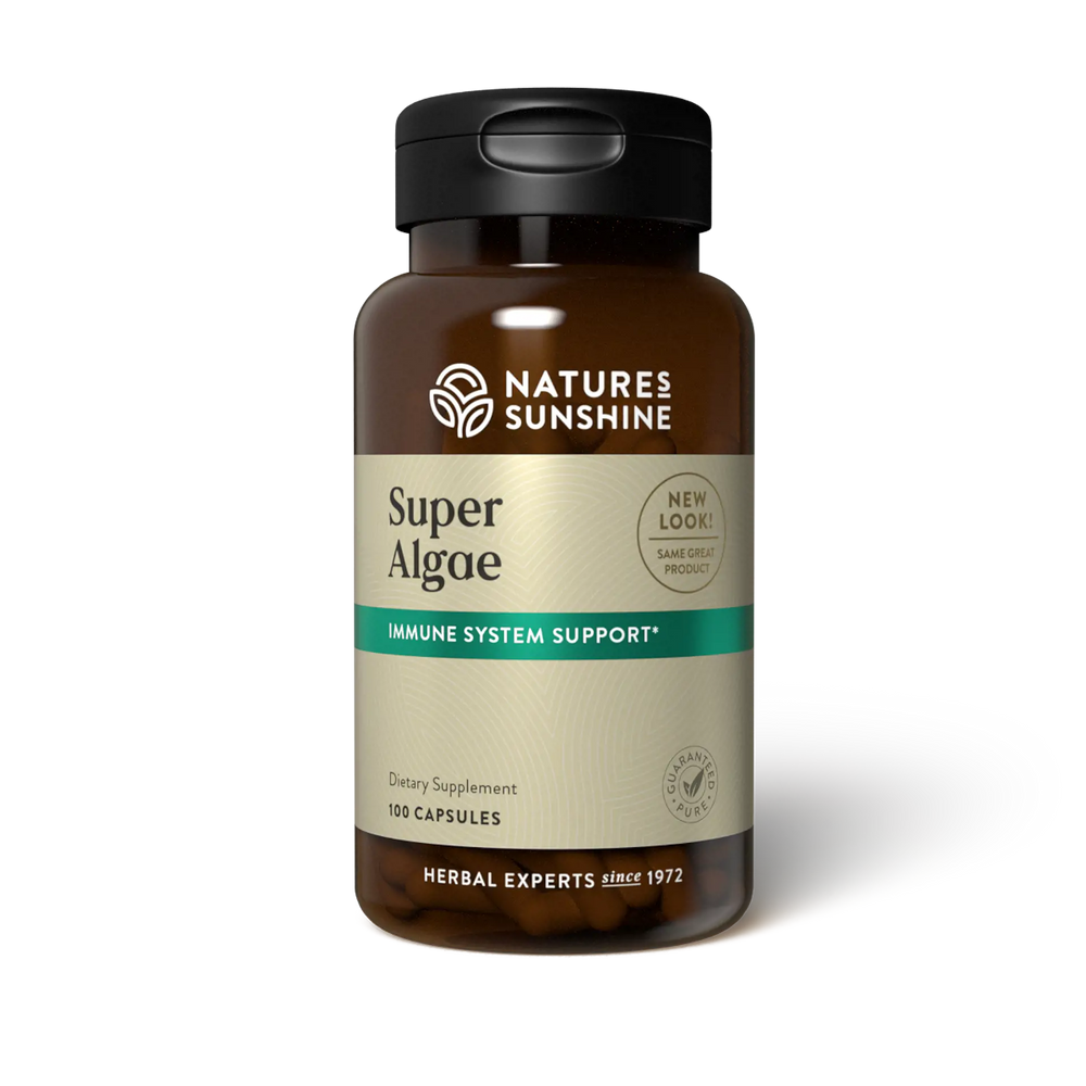 Nature's Sunshine Super Algae bottle