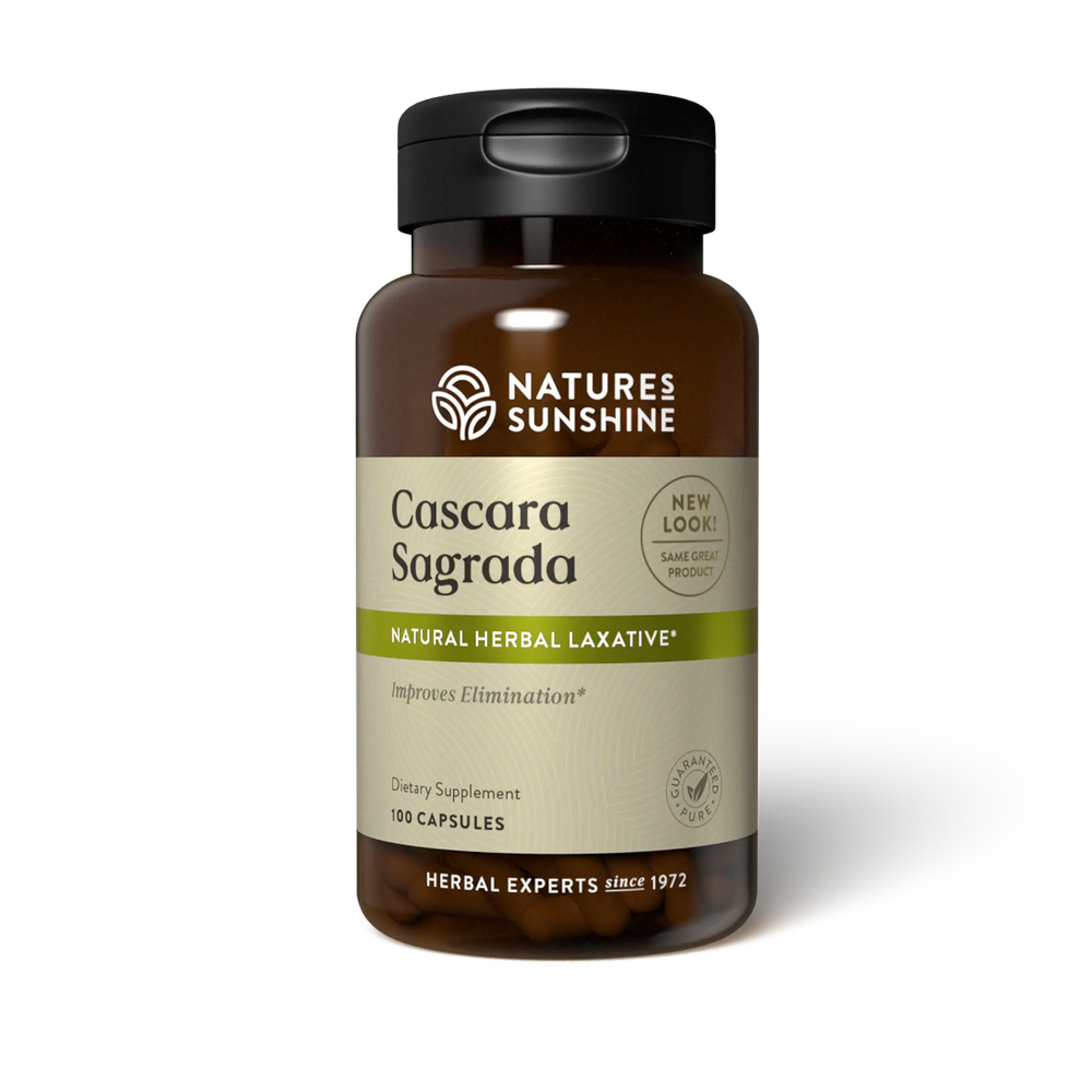 Nature's Sunshine Cascara Sagrada bottle