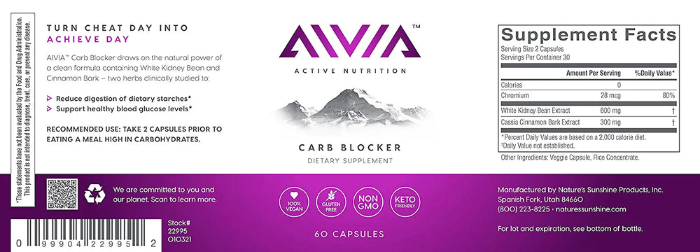 Nature's Sunshine Aivia Carb Blocker