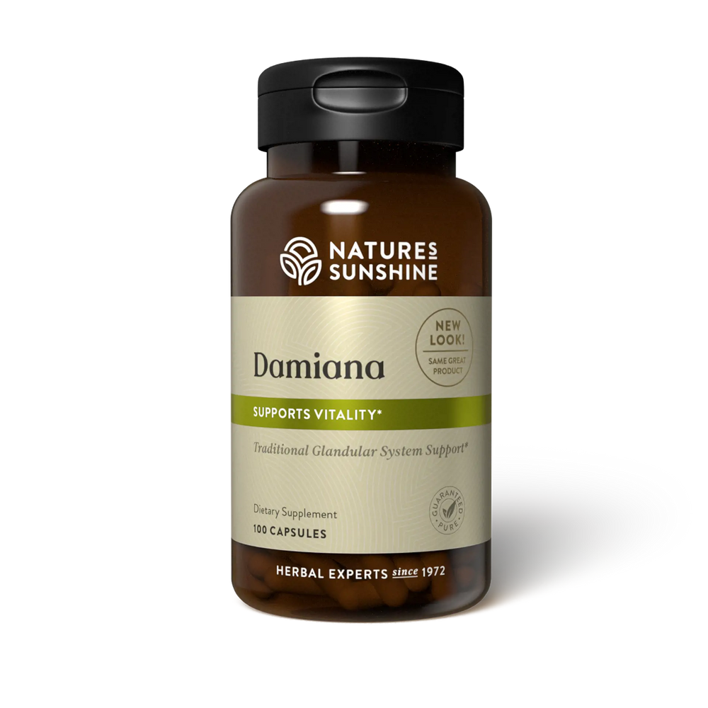 Nature's Sunshine Damiana bottle