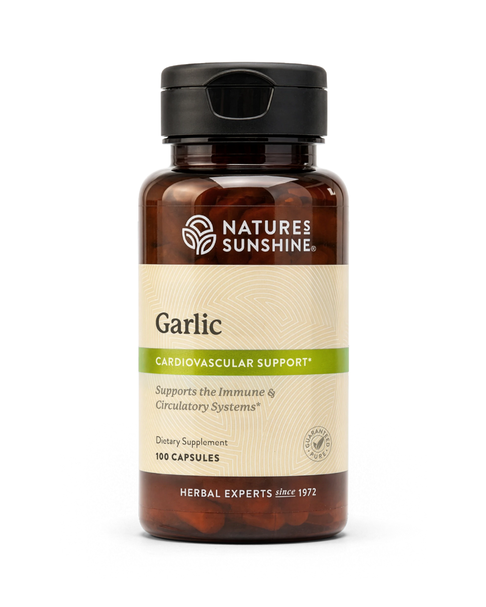 Nature's Sunshine Garlic bottle