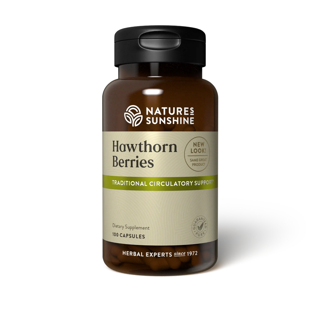 Nature's Sunshine Hawthorn Berries bottle