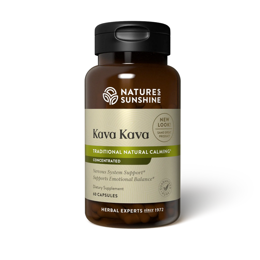Nature's Sunshine Kava Kava bottle