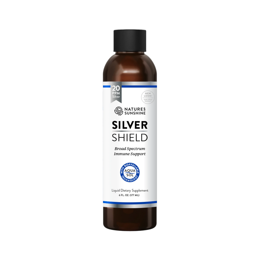 Nature's Sunshine Silver Shield with Aqua Sol 20 ppm