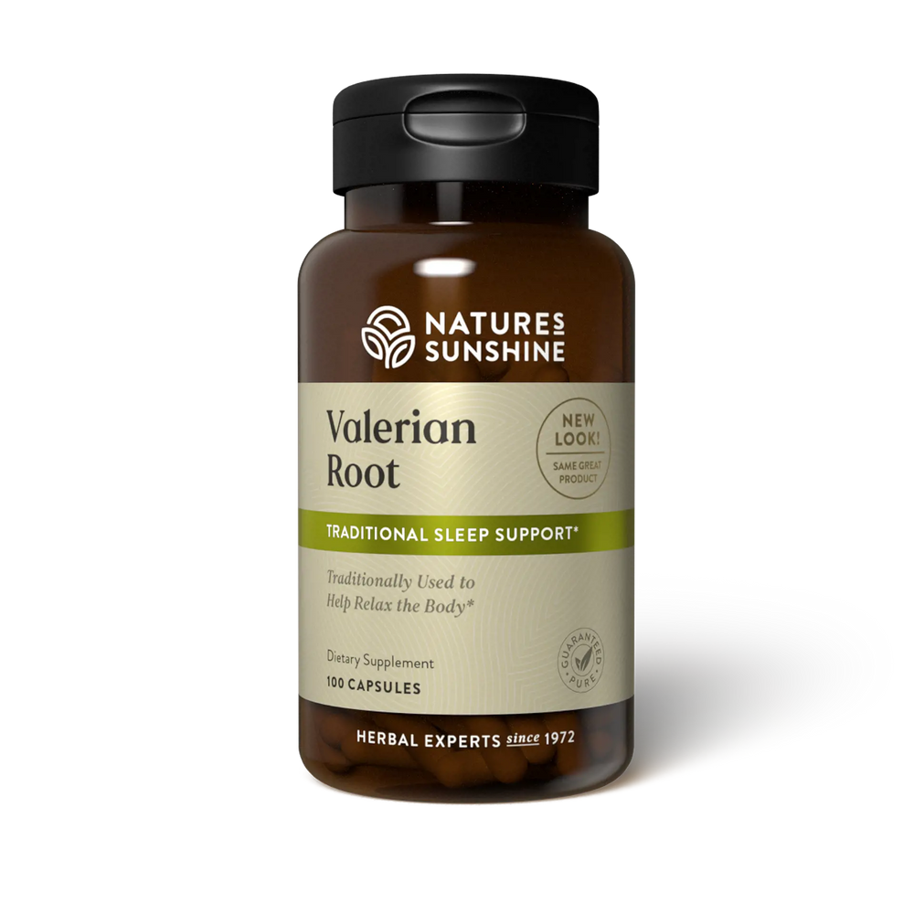 Nature's Sunshine Valerian Root bottle