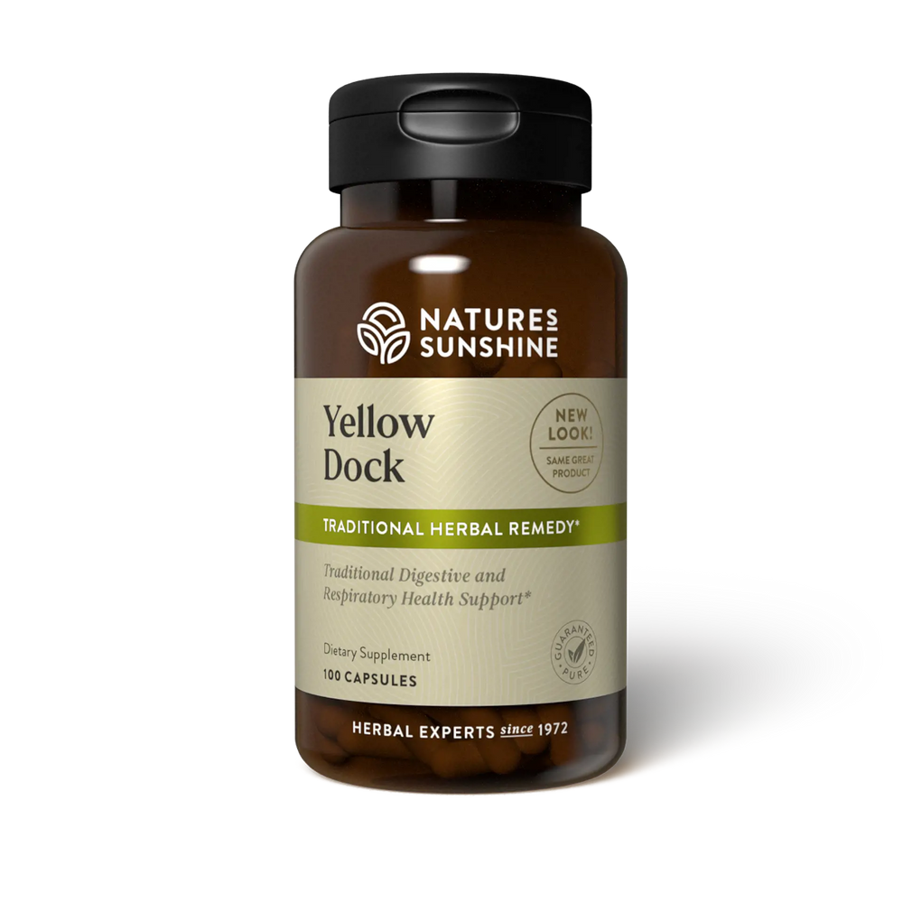 Nature's Sunshine Yellow Dock bottle