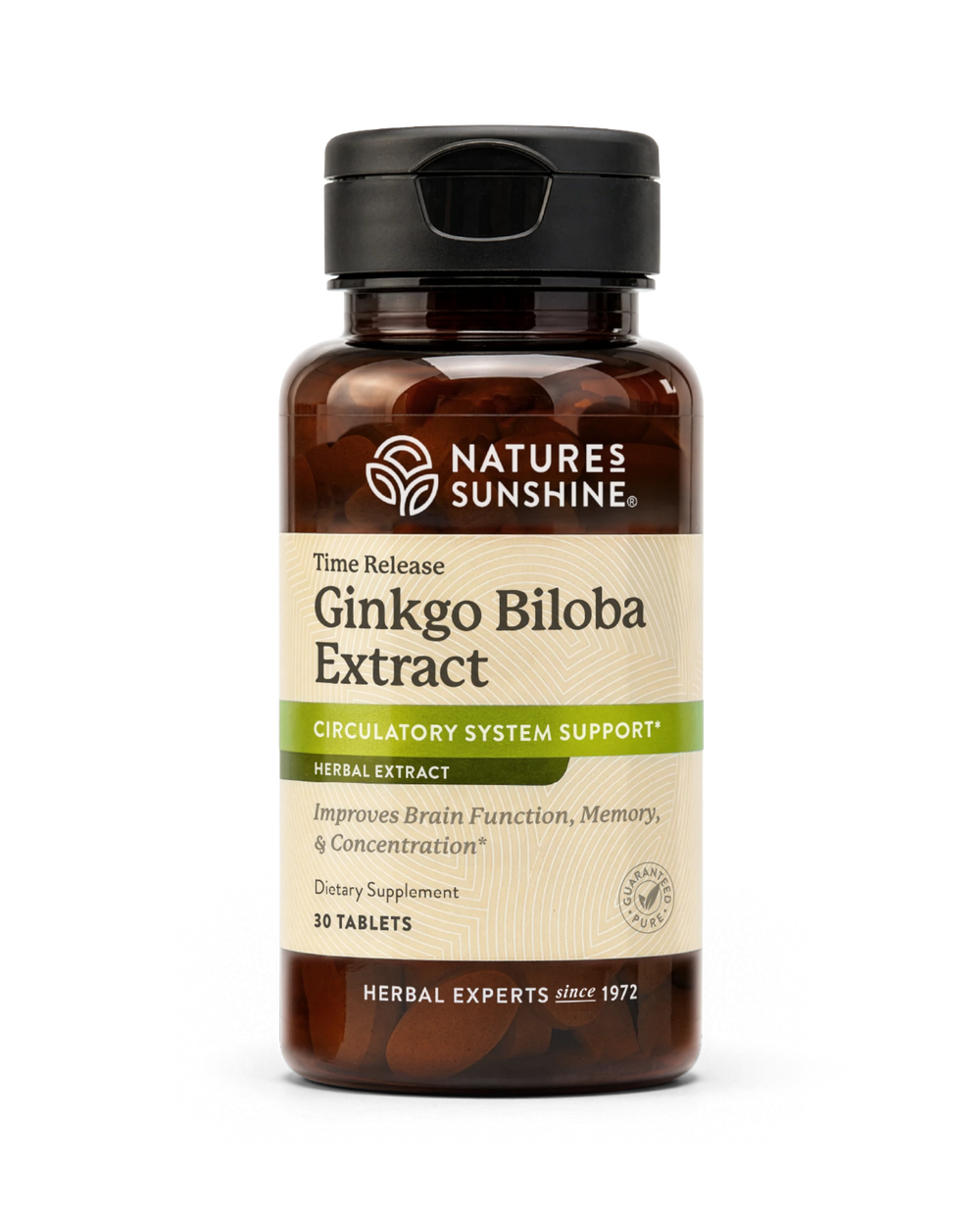 Nature's Sunshine Ginkgo Biloba Extract Time Release