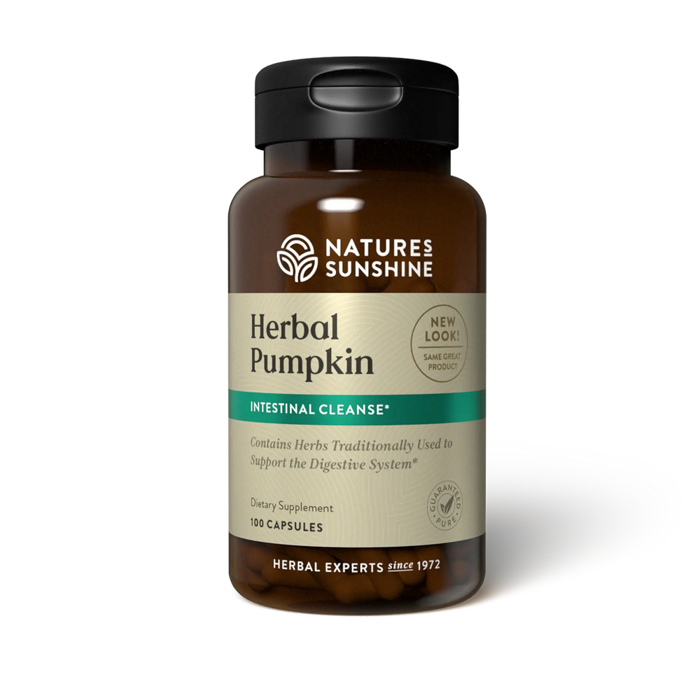Nature's Sunshine Herbal Pumpkin bottle