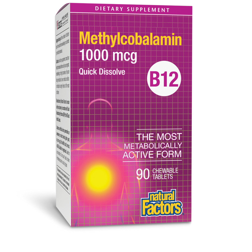 Vitamin B12 Methylcobalamin 1000 mcg Chewable