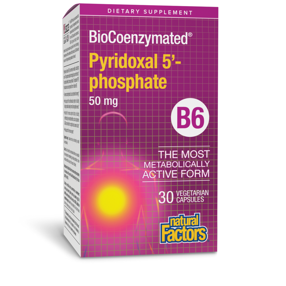 Biocoenzymated Pyridoxal 5 Phosphate 50mg