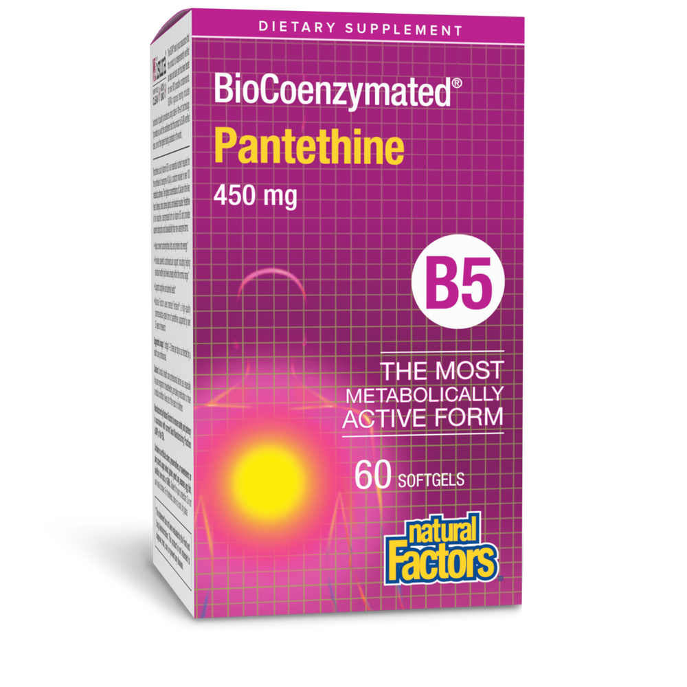 Biocoenzymated Pantethine